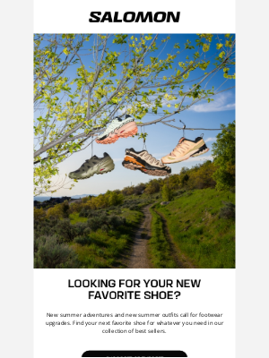 Salomon - Are your shoes ready for summer?