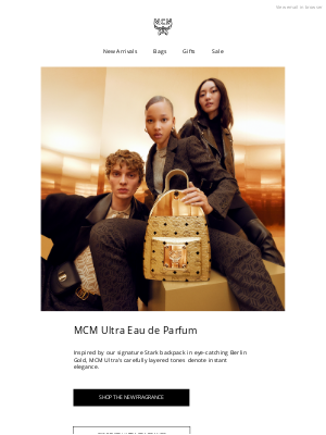 MCM - Be Ultra Bold: The Scent of Gold