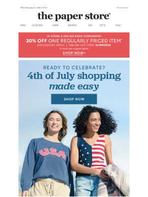 The Paper Store - We've got everything you need for July 4th!