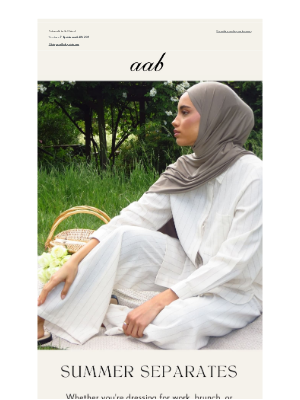 Aab (United Kingdom) - Modest Skirts & Blouses for Sun-Soaked Days