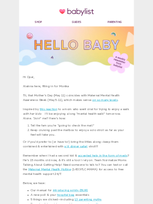 Babylist - 13 parenting myths + updated pillow guidance