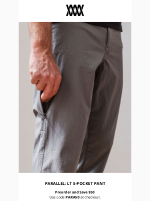 Mission Workshop - [Last Chance] PARALLEL: LT // 5-Pocket Pant // MISSION WORKSHOP