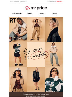 Mr Price (South Africa) - Winter's chill can’t touch these trends 😜