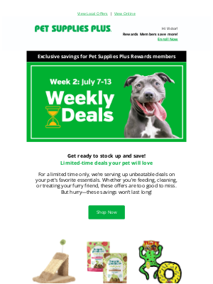 Pet Supplies Plus - 🐶 Hurry! Limited-time savings on pet must-haves