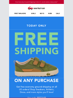 See Kai Run - Shipping's On Us! Today Only!