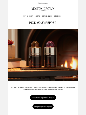 Molton Brown USA - A Tale Of Two Peppers