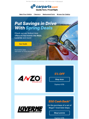 CarParts - Trending Deals for Your Vehicle 📈
