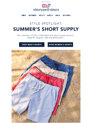 vineyard vines - We'll Keep It Short: Wear These