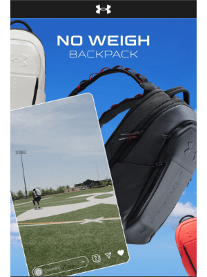 Under Armour - How can a backpack feel like nothing?