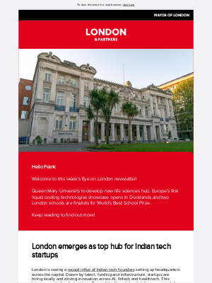 London and Partners (United Kingdom) - Indian tech startups are flocking to London!