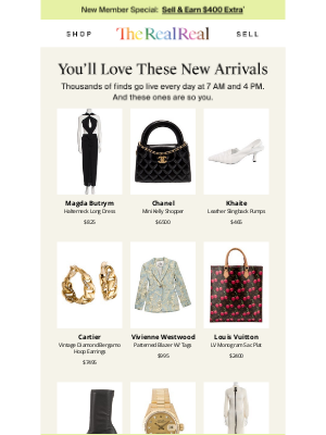 The RealReal - Trending New Arrivals