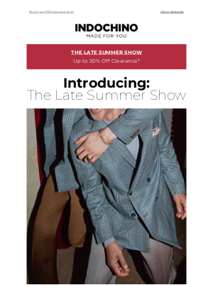 INDOCHINO - Discover The Late Summer Show