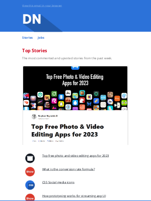 Designer News - ✨ DN Digest: The Best Resources of the Week