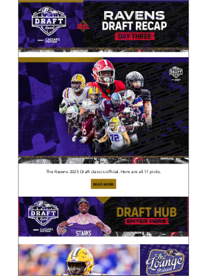 Baltimore Ravens - Ravens 2025 Draft in the Books