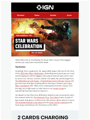 IGN - IGN Weekly Fix: Blasting Off with Star Wars Celebration