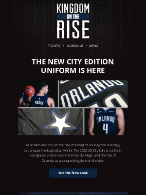 Orlando Magic - 👀 City Edition Uniform Just Released!