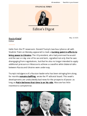 Financial Times - Turning point