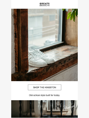Greats - The Kingston. Old-school, made new.