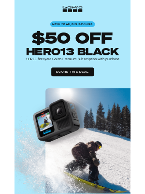 GoPro - All-New Year. All-New Deals 🎉