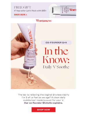 Womaness - Skincare down there? Really?🤨