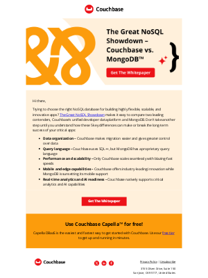 Couchbase - The Great NoSQL Showdown