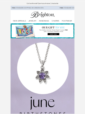 Brighton Collectibles - June Birthstone Jewelry
