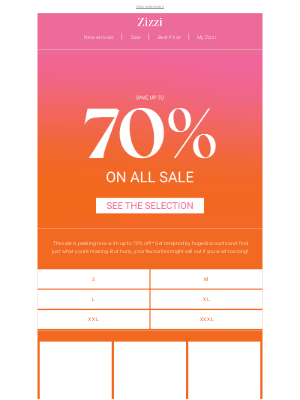 Zizzi Fashion - FINAL SALE 💥 Save up to 70% TODAY