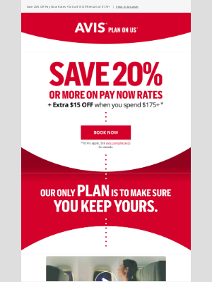 Avis Car Rental - Plan on Avis for this exclusive deal!