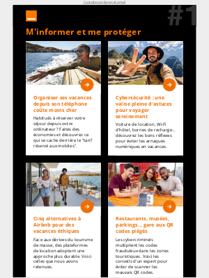 Orange (France) - Scoop : réserver ses vacances par téléphone coûte moins cher