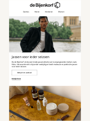 De Bijenkorf (Netherlands) - Ontdek onze mooiste jassencollectie