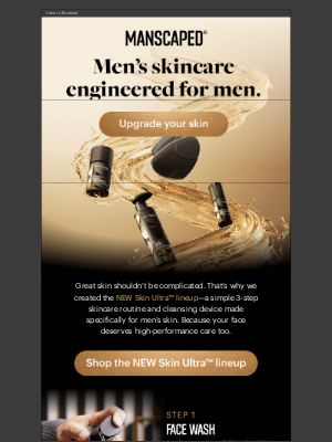 Manscaped - The NEW Skin Ultra™ routine is here