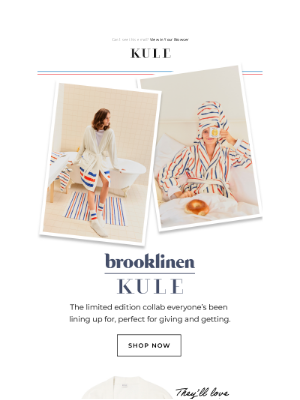 Kule - ICYMI: Limited Edition KULE x Brooklinen