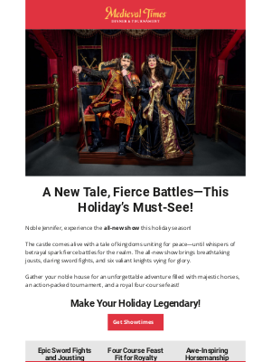 Medieval Times - A Holiday Adventure Like No Other! 🎄⚔️