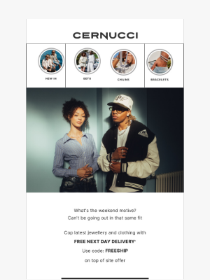 Cernucci (United Kingdom) - Wyd this weekend stacey?