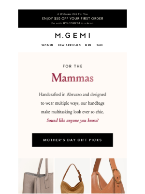 M. Gemi - Mother’s Day Is May 11th