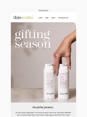 Ready for gifting season? 🎁