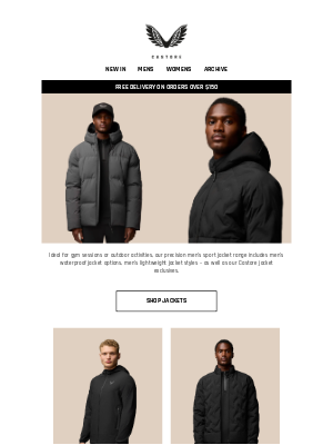 Castore - Shop Now | Men's Training Jackets