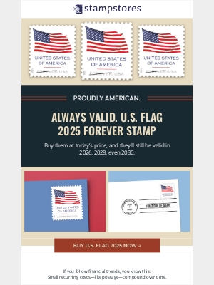 ShopHQ - August Warning: Stamp Prices Already Up – Stock Up Now