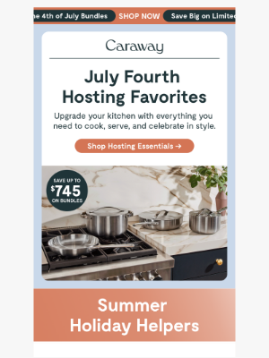 Caraway - Host Your Best Fourth of July 🇺🇸