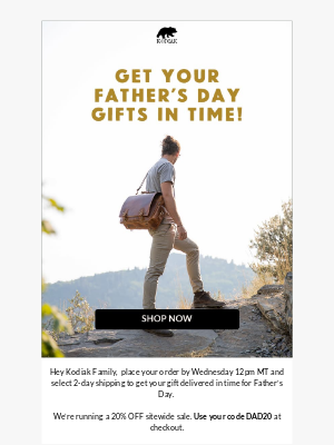 Kodiak Leather Co. - Hey Kodiak Family, don't miss this chance ⌛🏃 Hurry!