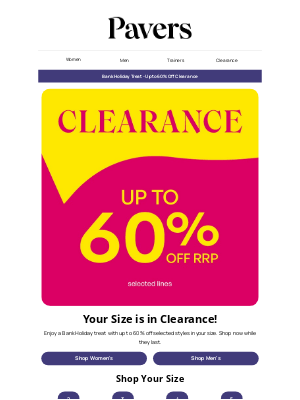 Pavers Shoes (United Kingdom) - Clearance finds in your size