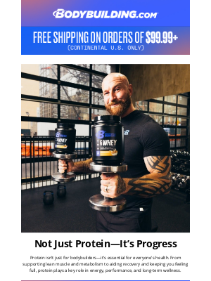 Bodybuilding - 🏋️ Protein: Muscle Maintenance Made Easy