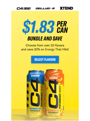 Cellucor - 24 Cans for $44 🤯