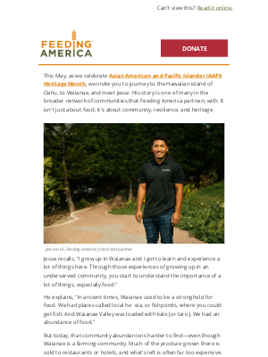Feeding America - Land, legacy, and thriving communities for all