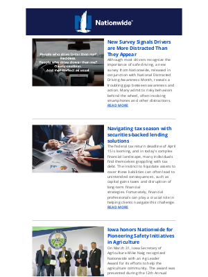 Nationwide - New from Nationwide: Catch up on the latest stories