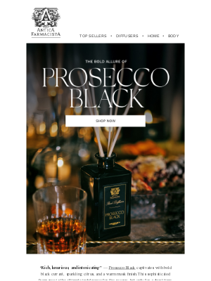 Antica Farmacista - Prosecco Black: A Modern Classic, Limited Time Only