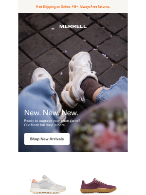 Merrell - Fresh kicks for a fresh season