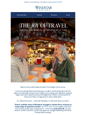 Windstar Cruises - Genoa, Iceland, Bordeaux… Which One Tastes the Best?