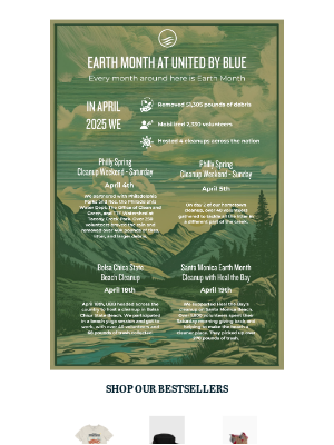 United By Blue - 🌍💚EARTH MONTH RECAP🌱