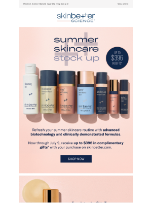 skinbetter - Summer Just Got Better. Exclusive Gifts For a Limited Time